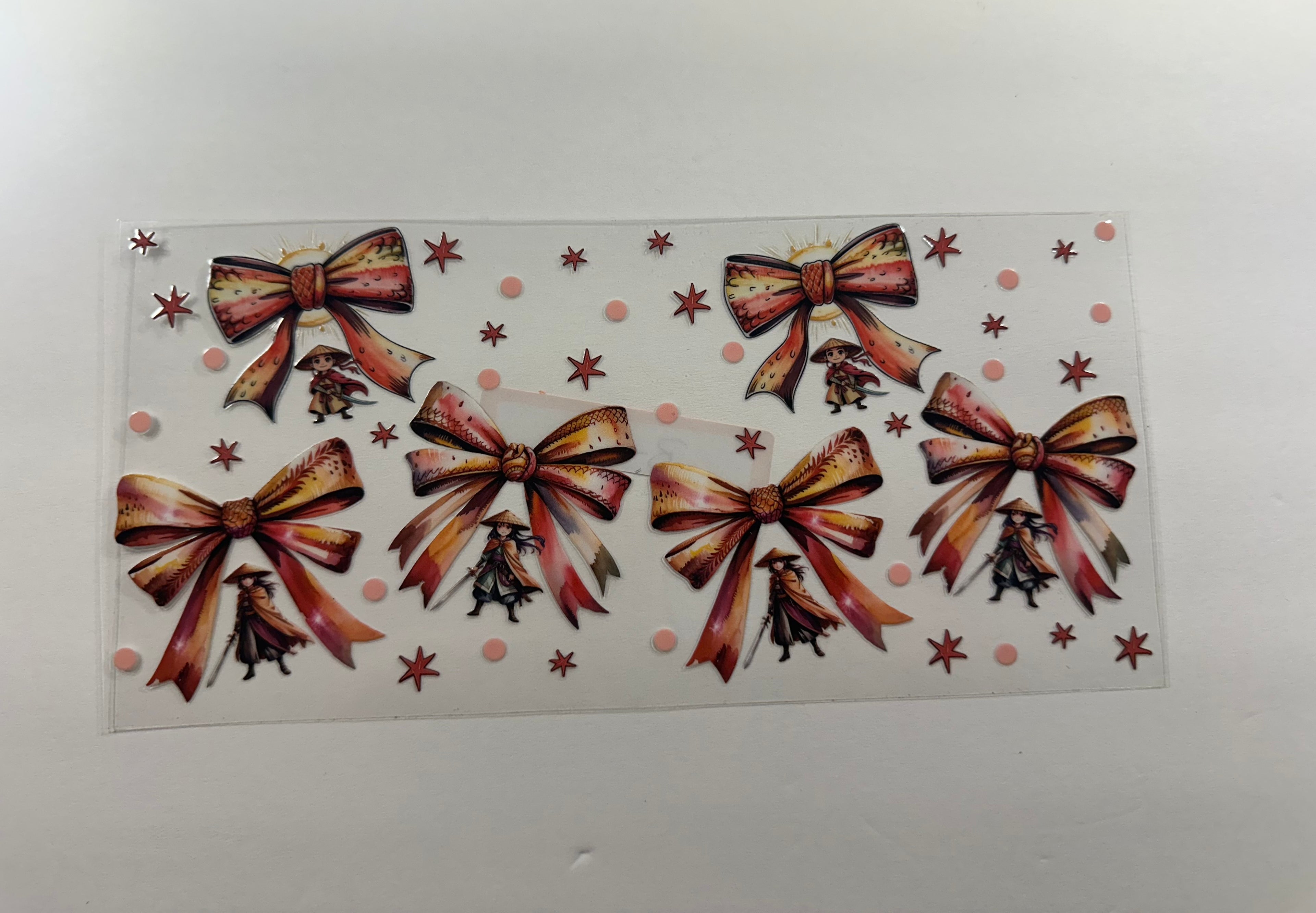 B-003 orange bows