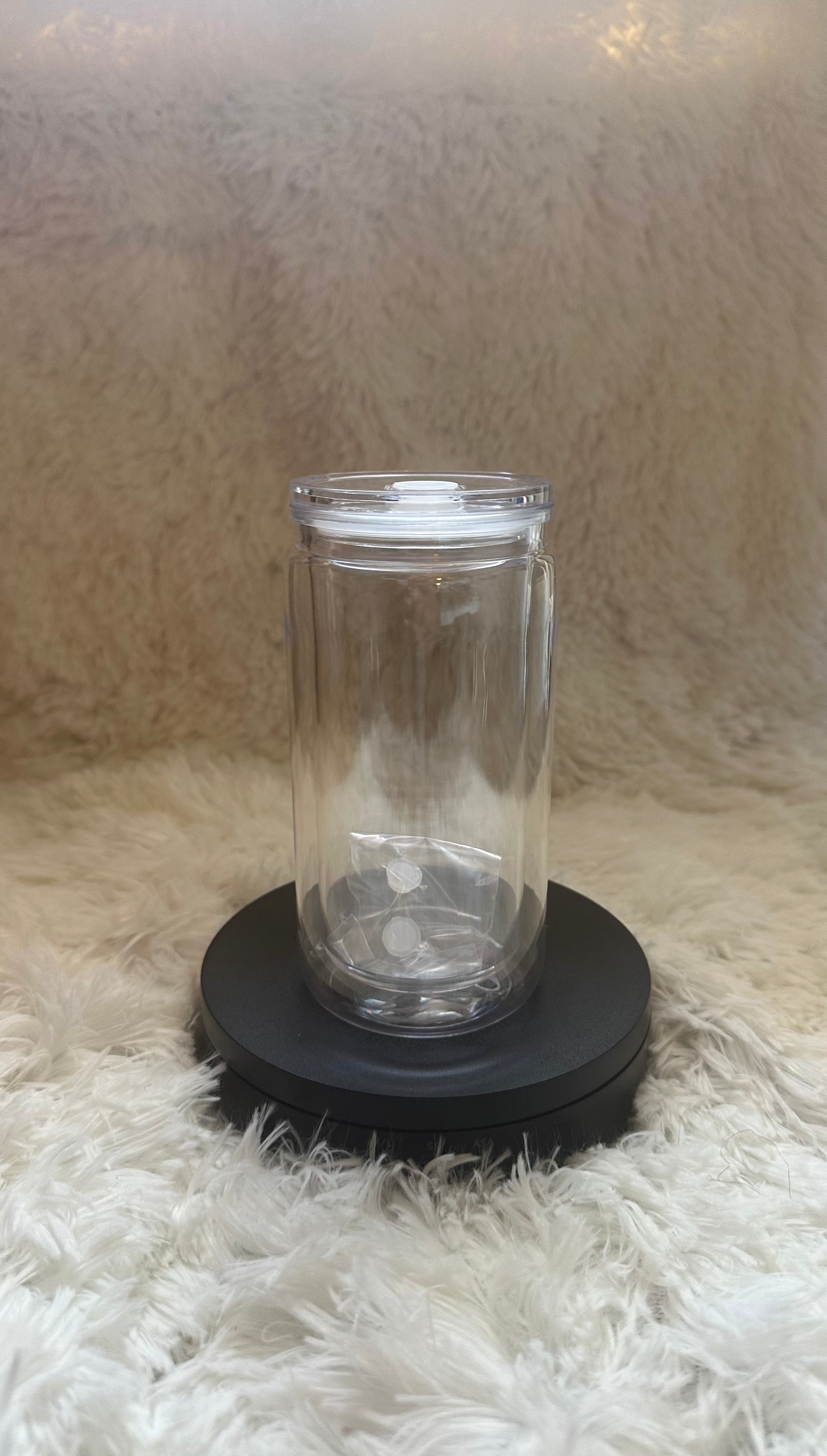 16 oz acrylic snow globe