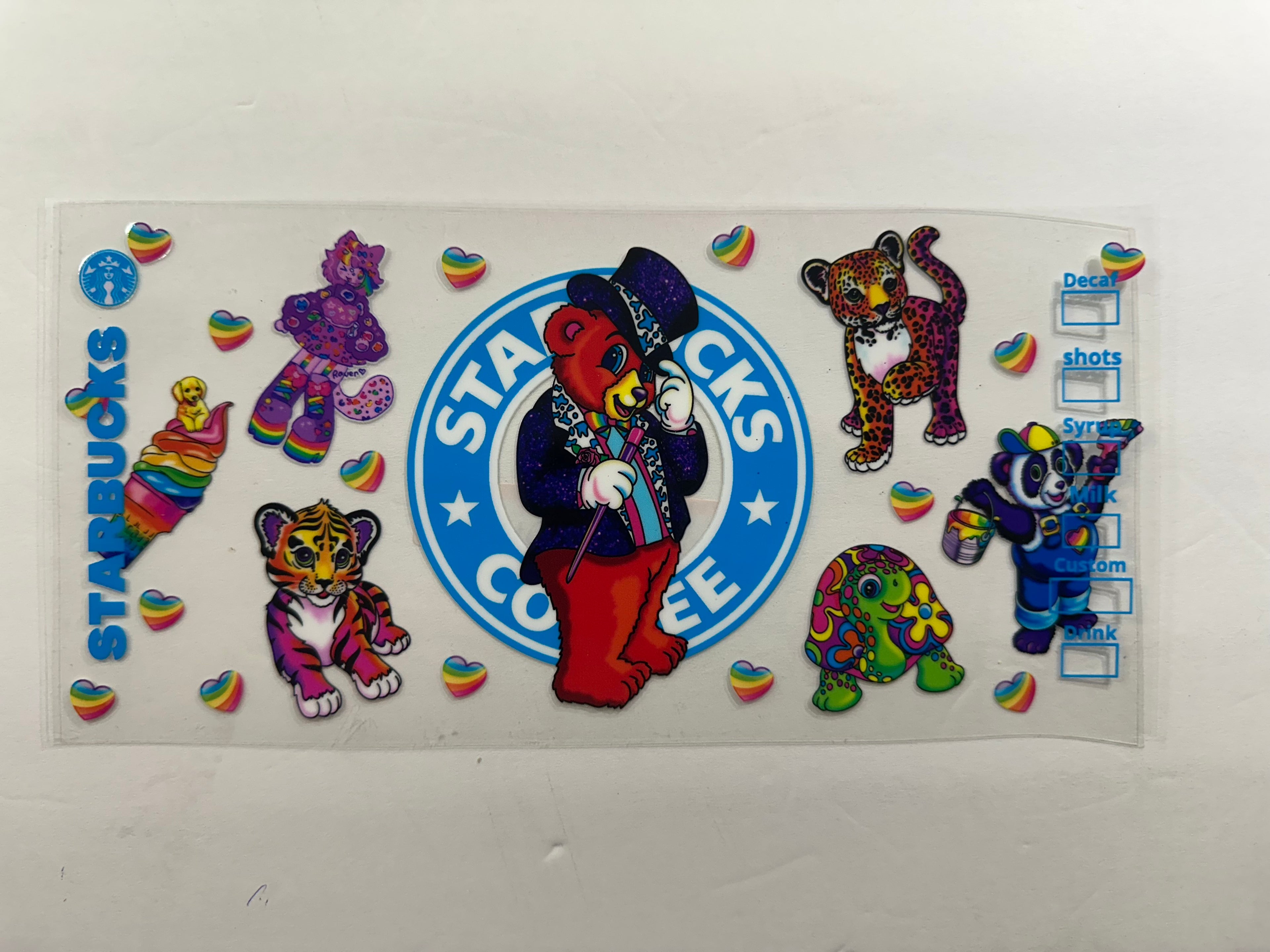 SC-011 Starbuck Lisa frank bear