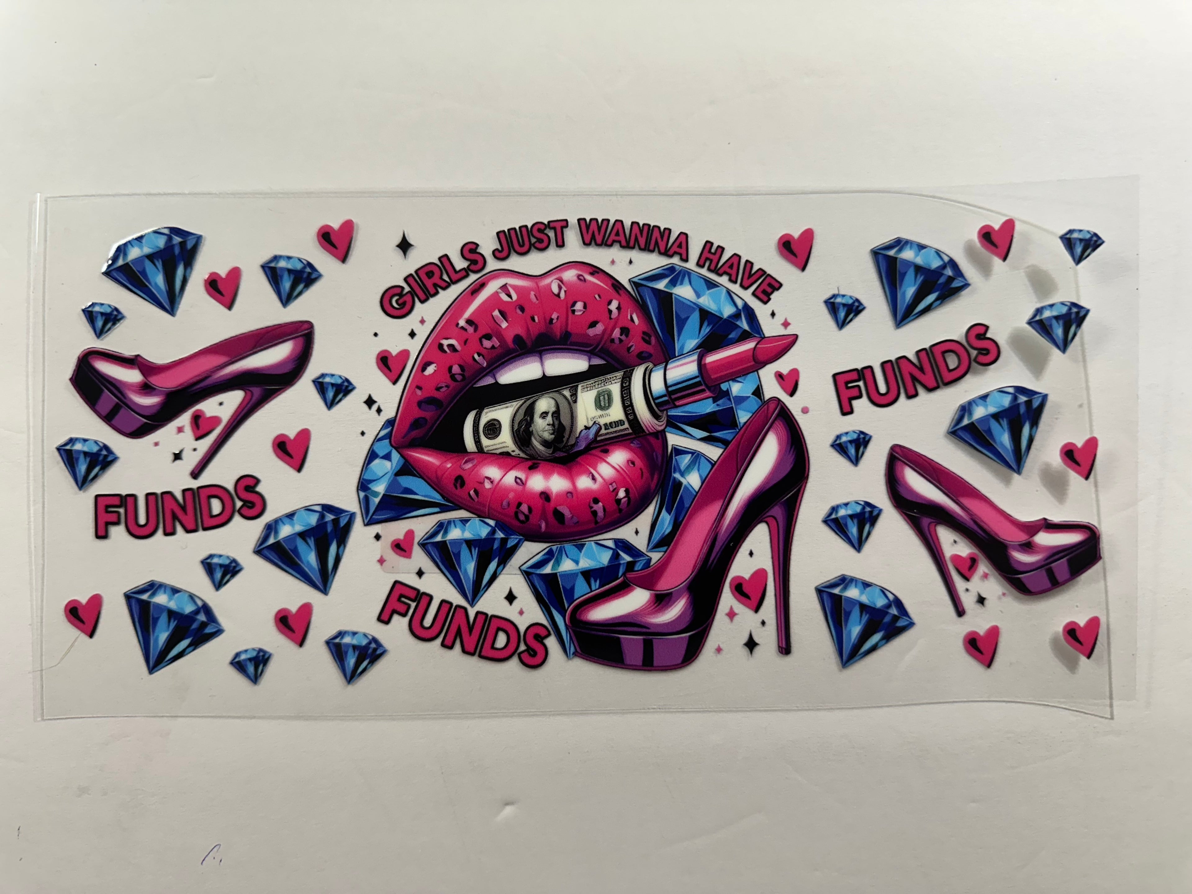 R-007 lips, money, heels