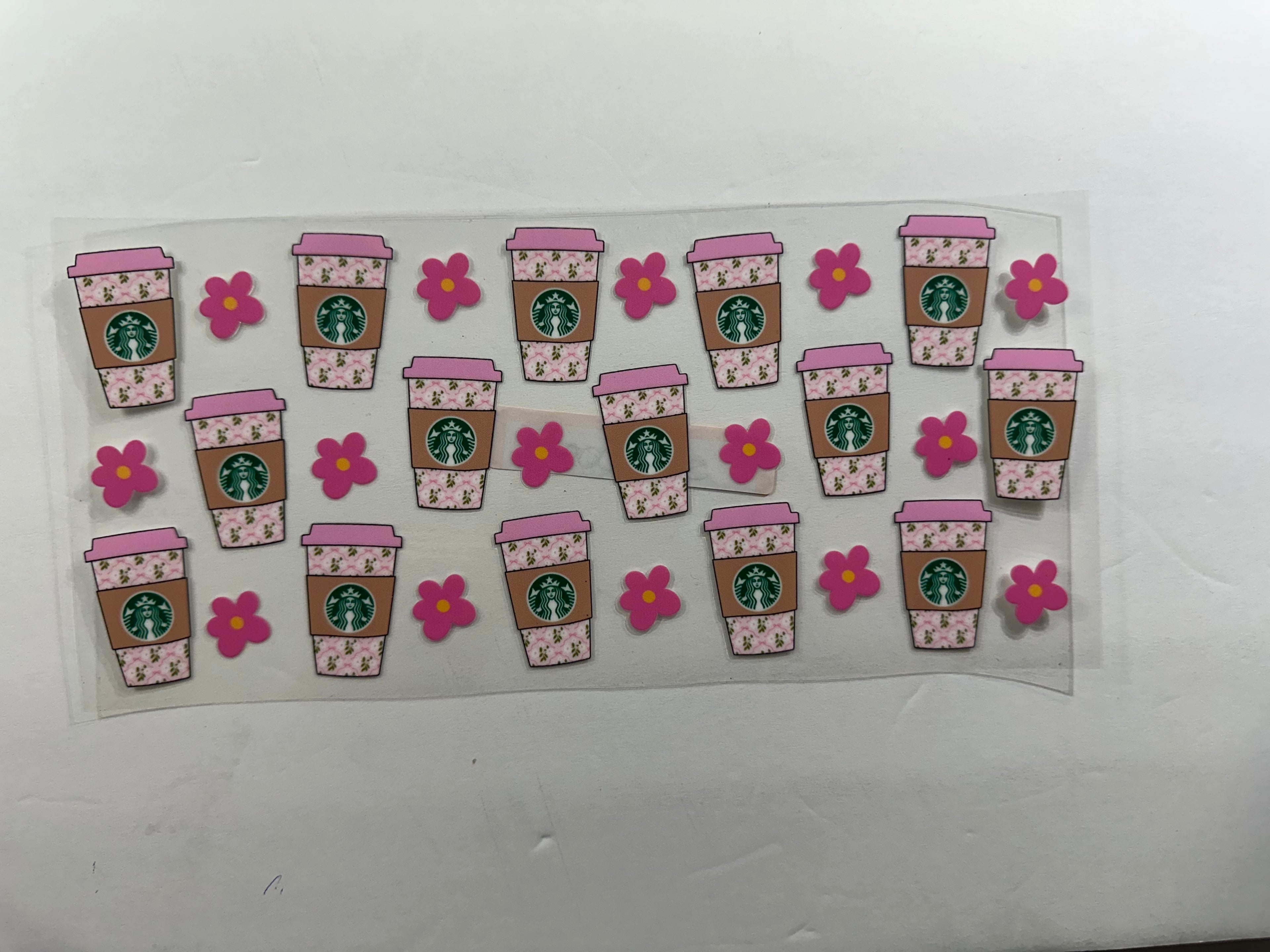 SC-009 Starbuck cups & flowers