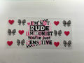 R-000 I’m not rude