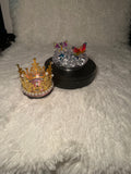 EXAMPLE: CROWN OR ICE LIDS WITH EMBELLISHMENTS TOPPERS