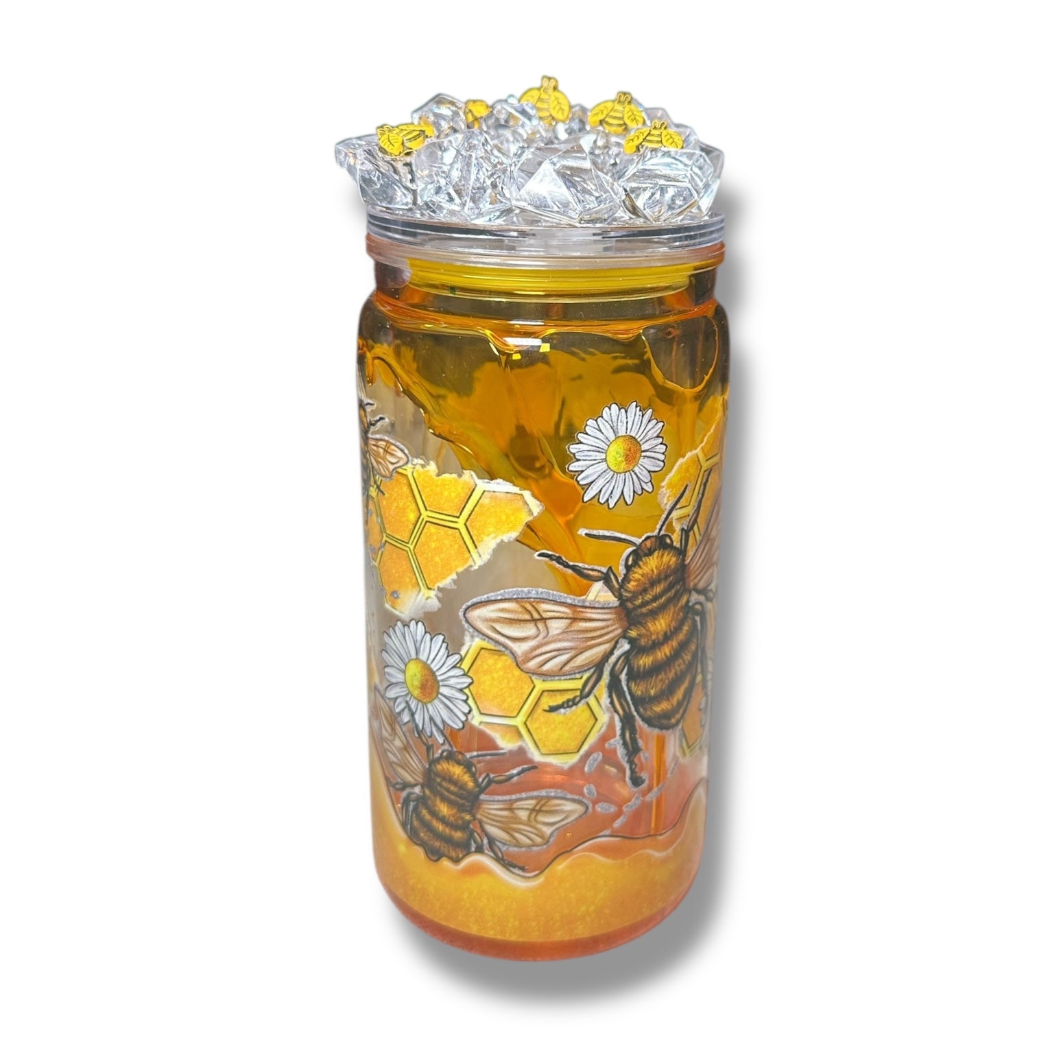 Honeybee drip w/ faux ice lid