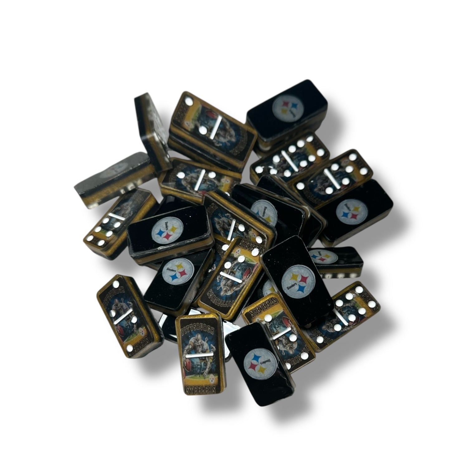 Steelers 3D dominos