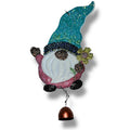 Rhinestone Gnome Wind Chimes