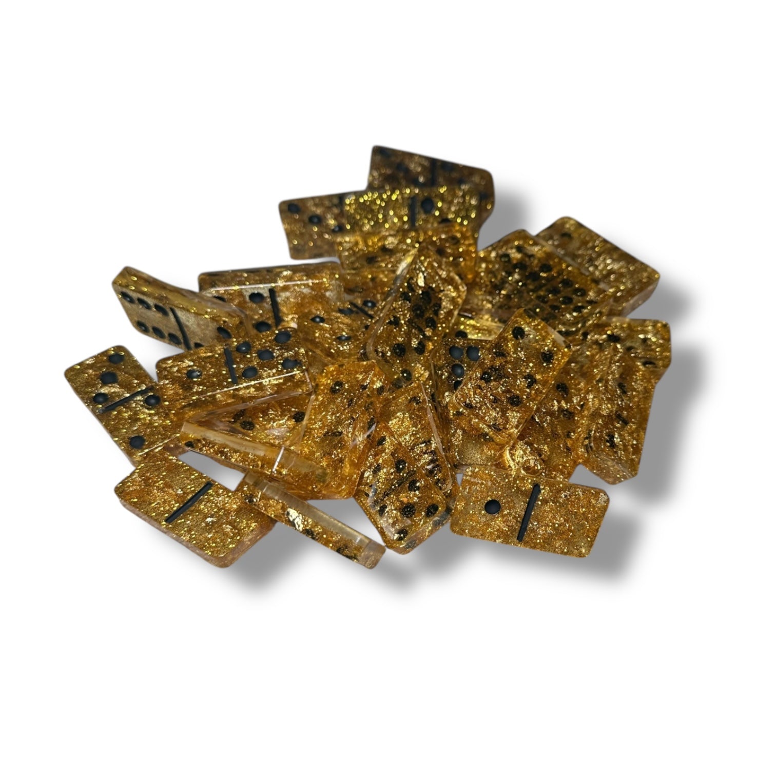 Black & Gold Domino Set