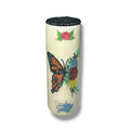 Rhinestone butterfly w/ rhinestone lid