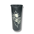 Skull w/ black rhinestone lid