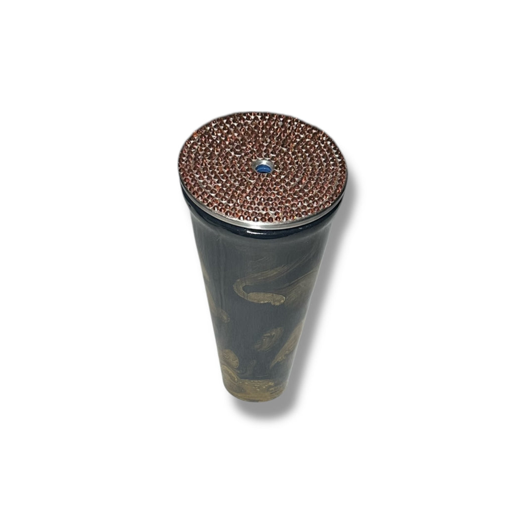 Brown Shuga Babe w/ rhinestone lid