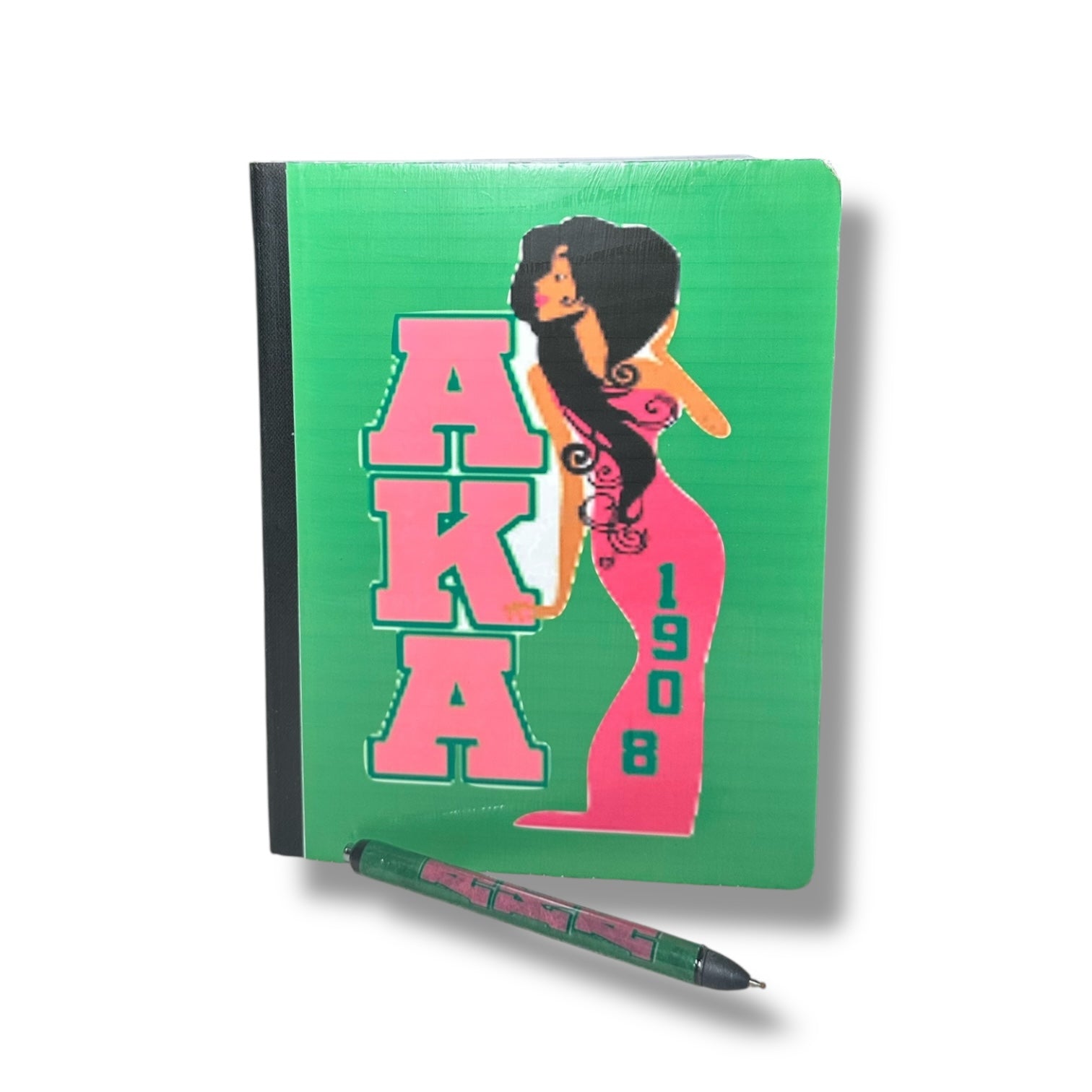 AKA (Alpha Kappa Alpha) green/pink