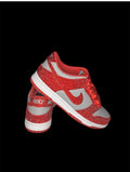 Red and Grey Sneakers
